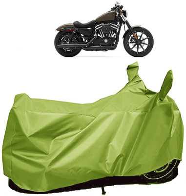 AutoKick Two Wheeler Cover for Harley Davidson(XL 883, Green)