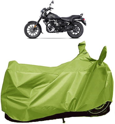 AutoFave Two Wheeler Cover for Bajaj(Avenger Street 160, Green)