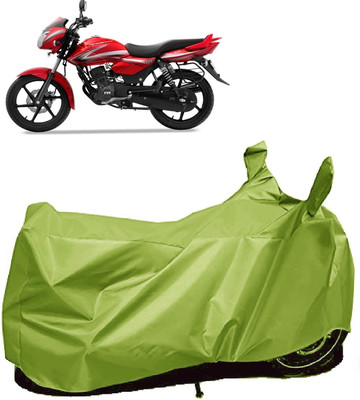 AutoFave Two Wheeler Cover for TVS(Phoenix, Green)