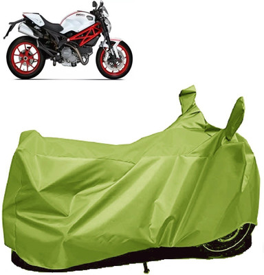 AutoFave Two Wheeler Cover for Ducati(Monster 796 S2R, Green)