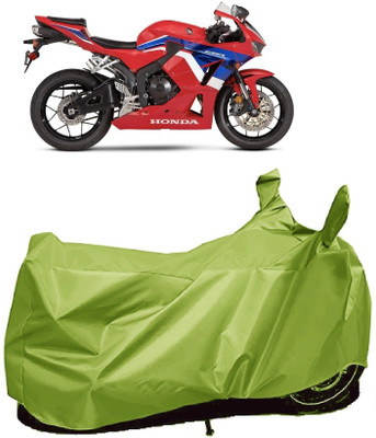AutoFave Two Wheeler Cover for Honda(CBR 600 RR, Green)