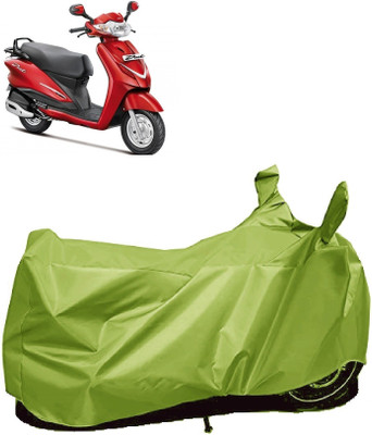 AutoFave Two Wheeler Cover for Hero(Duet, Green)
