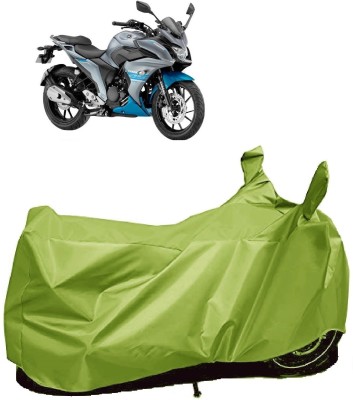 AutoKick Two Wheeler Cover for Yamaha(Fazer 25 BS6, Green)