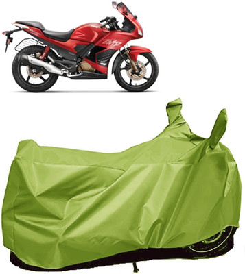 AutoKick Two Wheeler Cover for Hero(Karizma, Green)