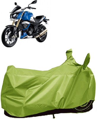 AutoKick Two Wheeler Cover for Mahindra(MOJO XT 300, Green)