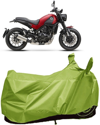 AutoFave Two Wheeler Cover for Benelli(Leoncino, Green)