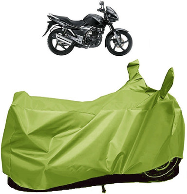 Autoprime Two Wheeler Cover for Suzuki(GS 150R, Green)