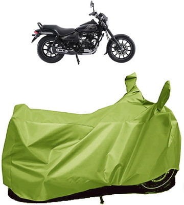 AutoFave Two Wheeler Cover for Bajaj(Avenger 180 Street, Green)