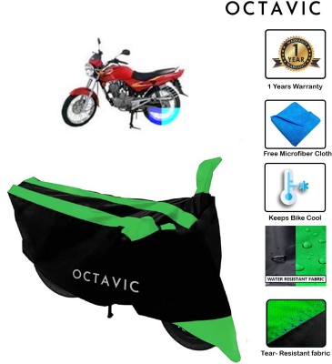 octavic Waterproof Two Wheeler Cover for Honda(Ambition, Green)