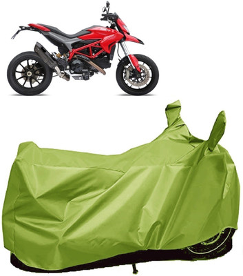AutoFave Two Wheeler Cover for Ducati(Hypermotard 939, Green)