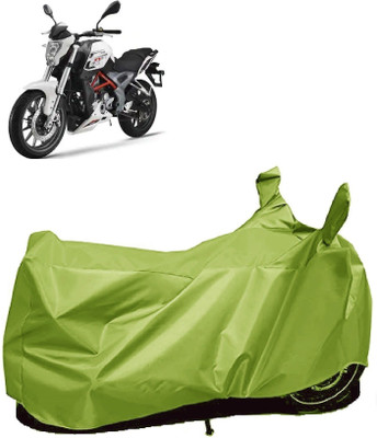 ANTOFY Two Wheeler Cover for DSK Benelli(TNT 25, Green)