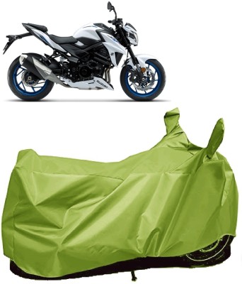 AutoKick Two Wheeler Cover for Suzuki(GSX-S750, Green)