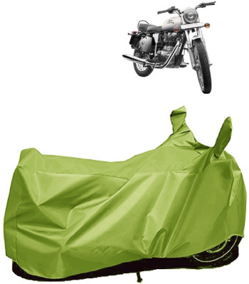 AutoFave Two Wheeler Cover for Royal Enfield(Bullet 350, Green)