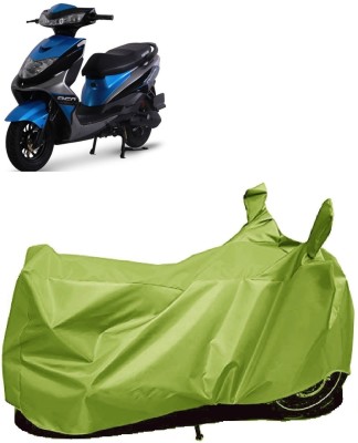 ANTOFY Two Wheeler Cover for Ampere(REO, Green)