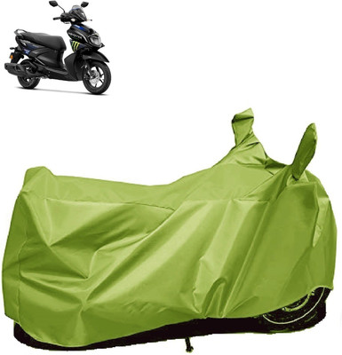 AutoFave Two Wheeler Cover for Yamaha(Ray Z BS6, Green)