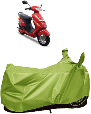 AutoFave Two Wheeler Cover for Hero Electric(Electric E-Sprint, Green)
