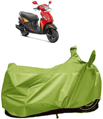 AutoFave Two Wheeler Cover for Hero(Pleasure, Green)