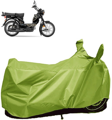 ANTOFY Two Wheeler Cover for TVS(Heavy Duty Super XL, Green)