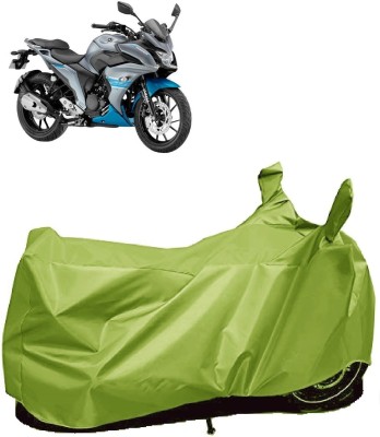 ANTOFY Two Wheeler Cover for Yamaha(Fazer-250, Green)