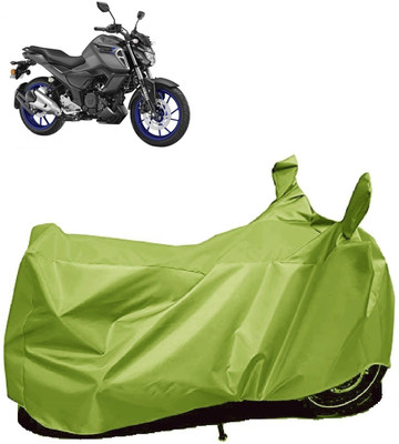 Autoprime Two Wheeler Cover for Yamaha(FZ S FI New, Green)