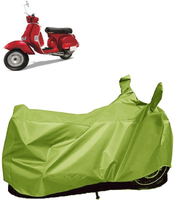 AutoKick Two Wheeler Cover for LML(Star Euro 200, Green)