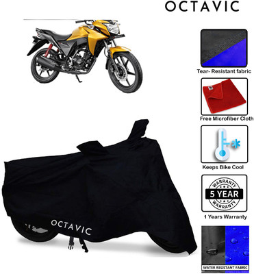 AUTOCAD Waterproof Two Wheeler Cover for Honda(CB Twister, Black)