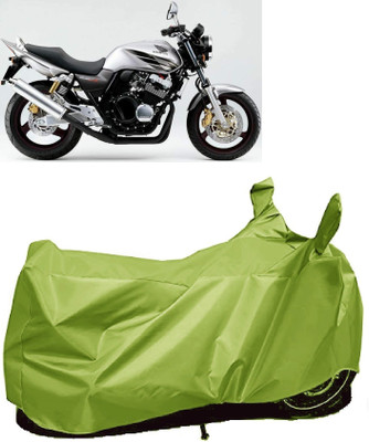 ANTOFY Two Wheeler Cover for Honda(CB 400, Green)
