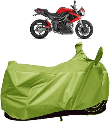 AutoFave Two Wheeler Cover for DSK Benelli(TNT R, Green)