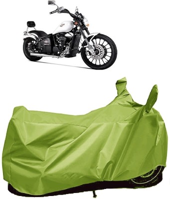 Autoprime Two Wheeler Cover for FAB Regal Raptor(Daytona 350, Green)