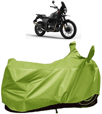 AutoFave Two Wheeler Cover for Royal Enfield(Himalayan, Green)