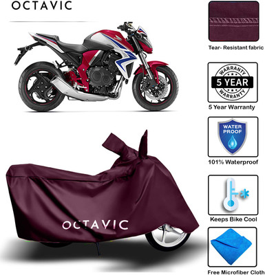 AUTOCAD Waterproof Two Wheeler Cover for Honda(CB Hornet 160, Maroon)