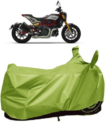 Autoprime Two Wheeler Cover for Indian(FTR 1200, Green)