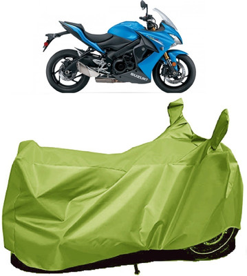 AutoFave Two Wheeler Cover for Suzuki(GSX S1000F, Green)