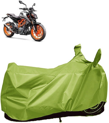 AutoFave Two Wheeler Cover for KTM(390 Duke BS6, Green)