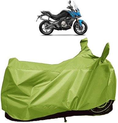 Autoprime Two Wheeler Cover for CFMoto(650MT, Green)