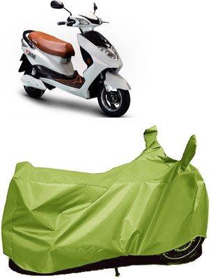 AutoFave Two Wheeler Cover for Okinawa(Raise, Green)