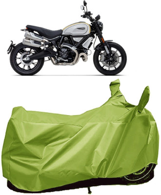 Autoprime Two Wheeler Cover for Ducati(Scrambler 1100, Green)