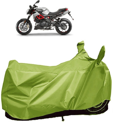 AutoFave Two Wheeler Cover for Aprilia(Shiver 900, Green)