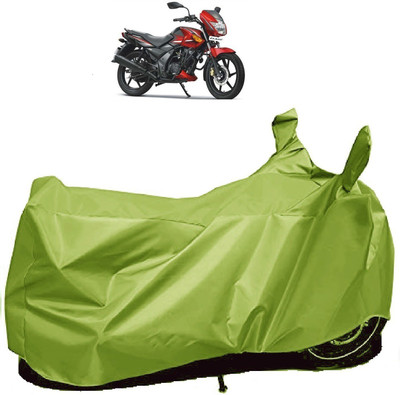 AutoFave Two Wheeler Cover for TVS(Flame SR125, Green)