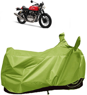 Autoprime Two Wheeler Cover for Royal Enfield(Continental GT 650, Green)