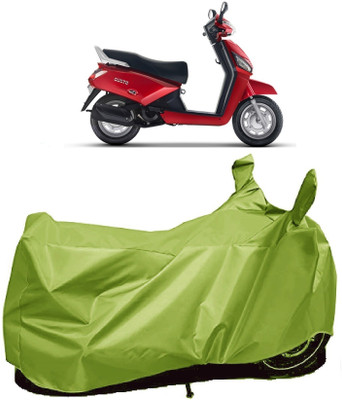 AutoFave Two Wheeler Cover for Mahindra(Gusto 125, Green)