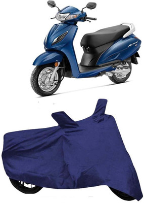 DING-DONG Two Wheeler Cover for Hero, Honda(Activa 6G, Blue)