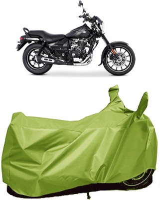 AutoFave Two Wheeler Cover for Bajaj(Avenger 160 Street, Green)