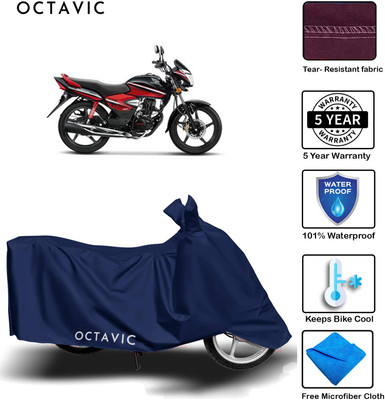 AUTOCAD Waterproof Two Wheeler Cover for Honda(CB, Blue)