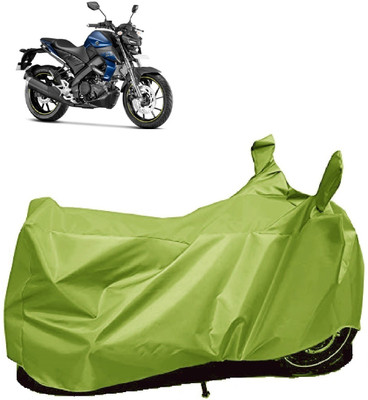AutoKick Two Wheeler Cover for Yamaha(MT 15 New, Green)