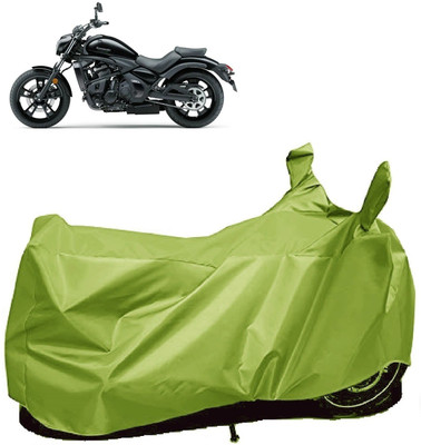 Autoprime Two Wheeler Cover for Kawasaki(Vulcan S, Green)
