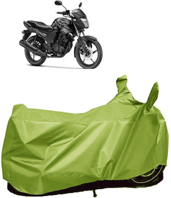 AutoFave Two Wheeler Cover for Yamaha(SZ-RR, Green)