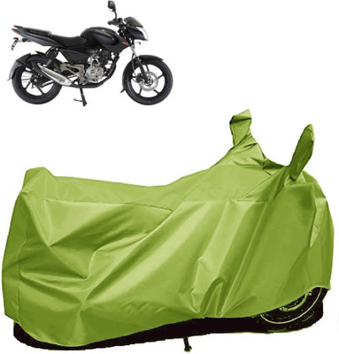 Autoprime Two Wheeler Cover for Bajaj(Pulsar 135 LS DTS-i, Green)