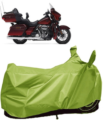 ANTOFY Two Wheeler Cover for Harley Davidson(CVO Limited, Green)