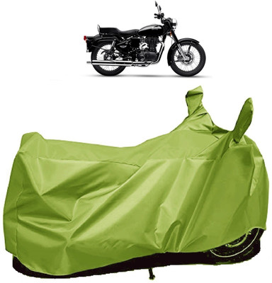 AutoFave Two Wheeler Cover for Royal Enfield(Standard 350, Green)